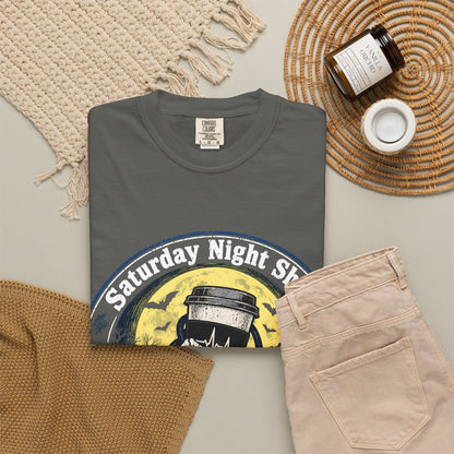 Saturday Night Shift Halloween 2026 Comfort Colors Tee