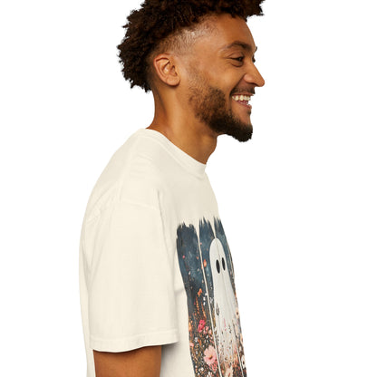 Floral Ghost Wildflower Halloween Comfort Colors T-Shirt