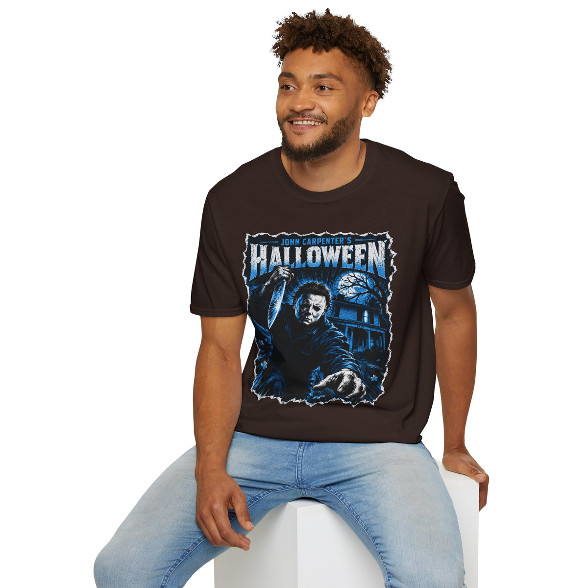 John Carpenter's Halloween Comic Book Style Shirt