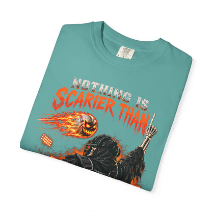 October Baseball Halloween Comfort Colors Graphic T-Shirt