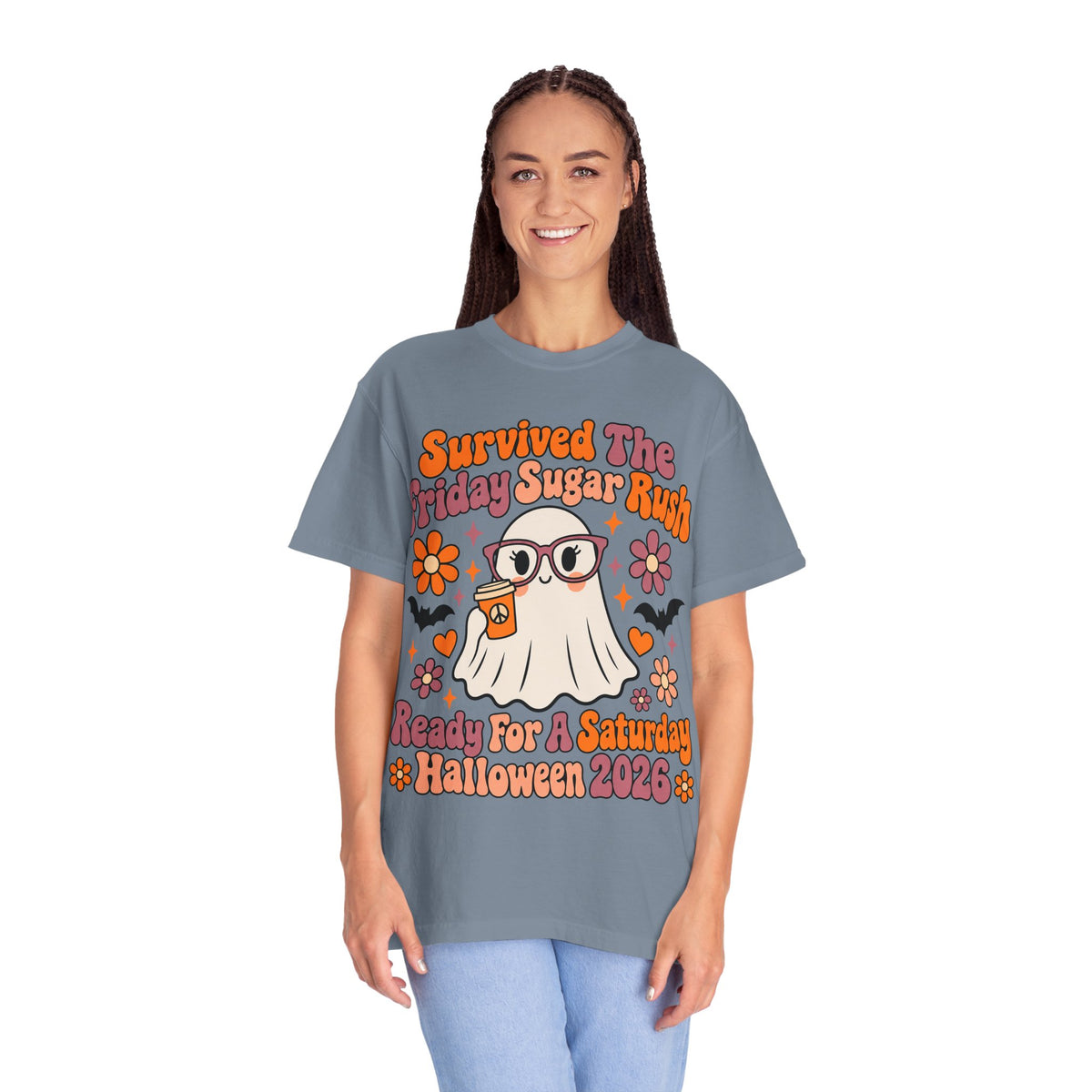 Friday Sugar Rush Halloween 2026 Comfort Colors Tee