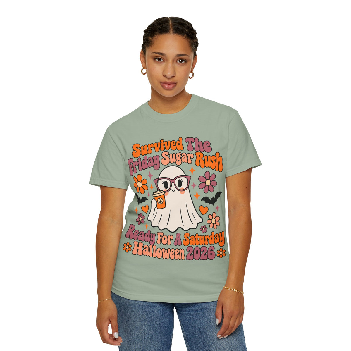 Friday Sugar Rush Halloween 2026 Comfort Colors Tee