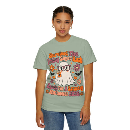 Friday Sugar Rush Halloween 2026 Comfort Colors Tee