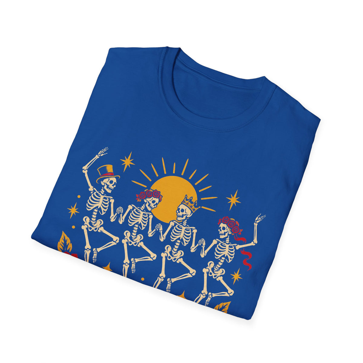 American Traditional Tattoo Skeleton Dance Shirt