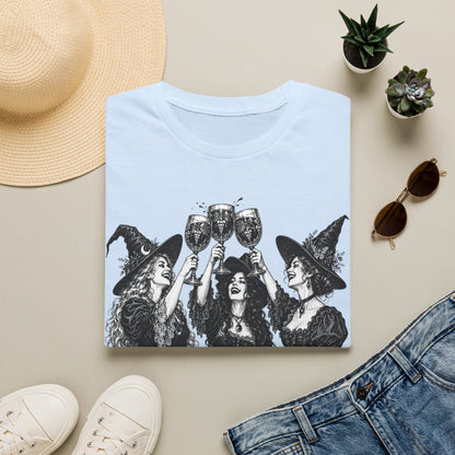 Coven Meeting Witch Wine T-Shirt