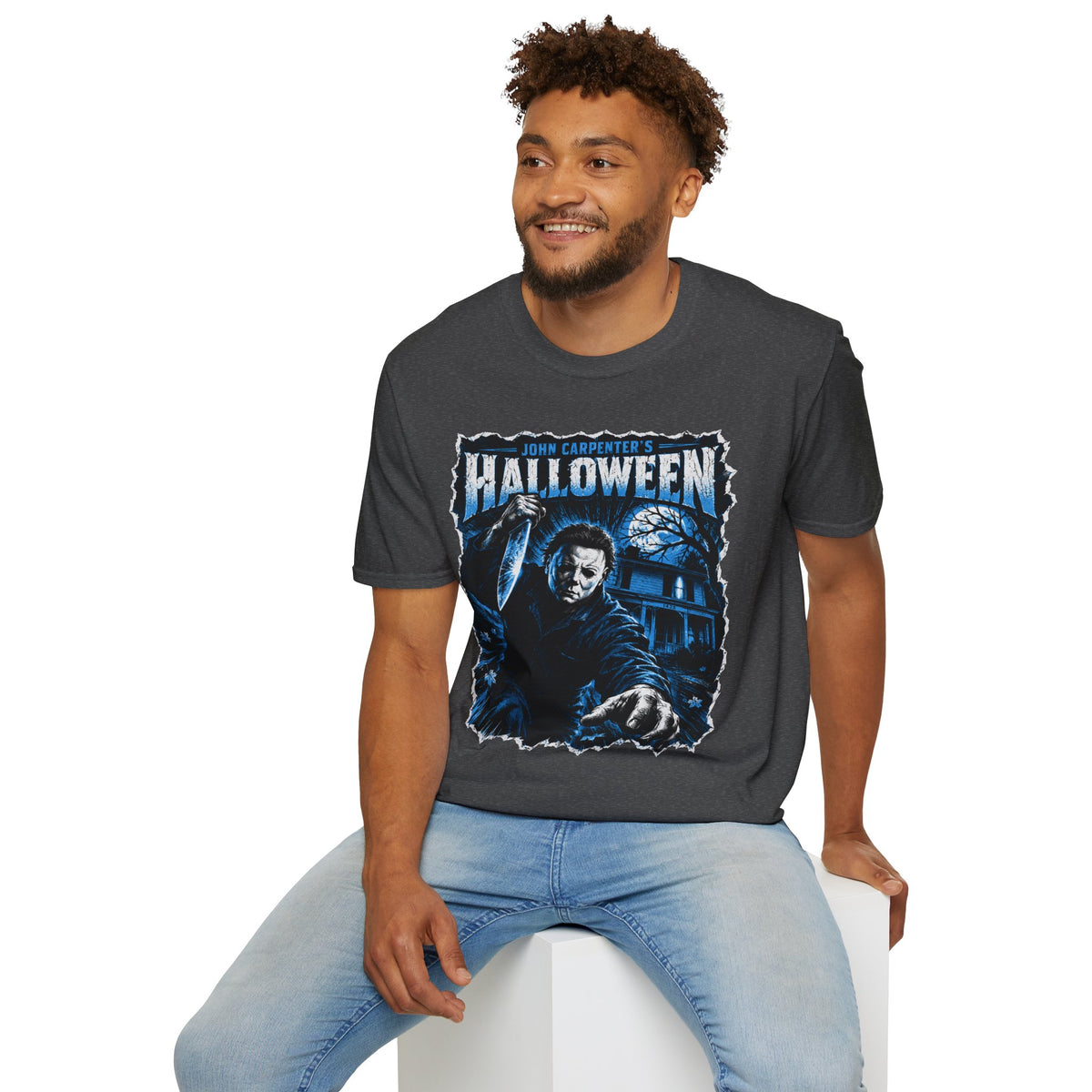 John Carpenter's Halloween Comic Book Style Shirt