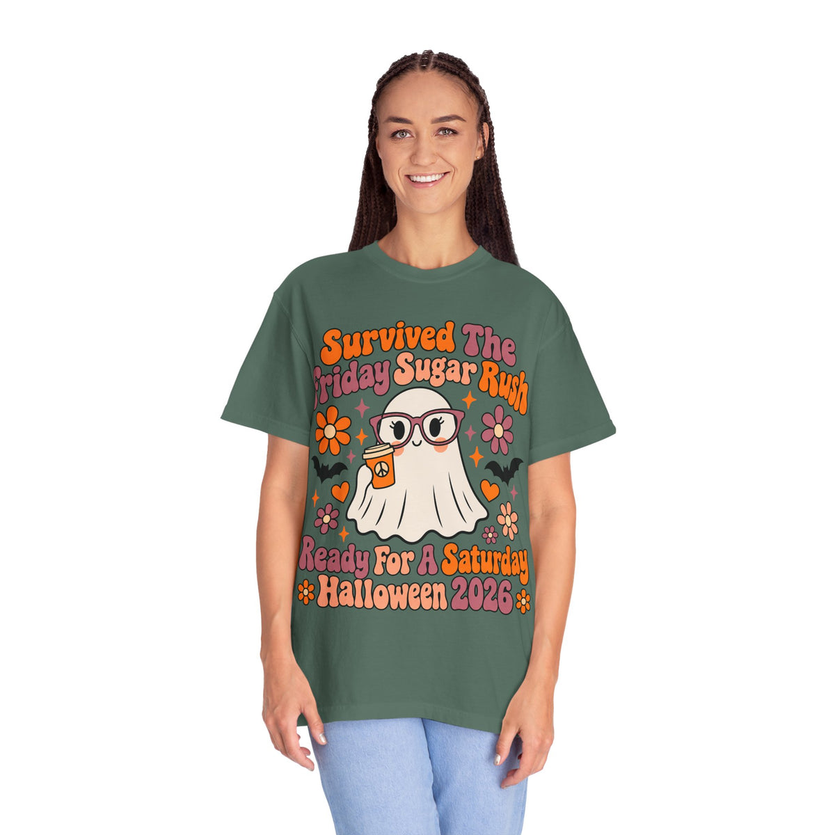 Friday Sugar Rush Halloween 2026 Comfort Colors Tee