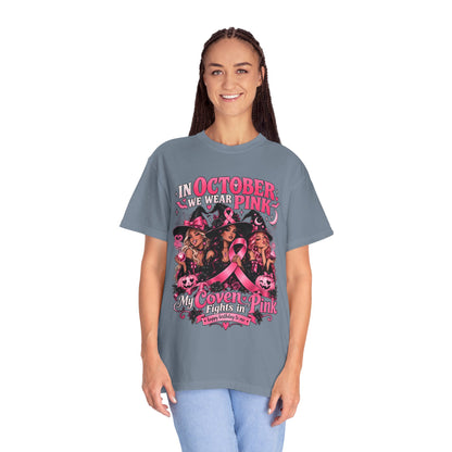 In October We Wear Pink My Coven Fights in Pink Tee