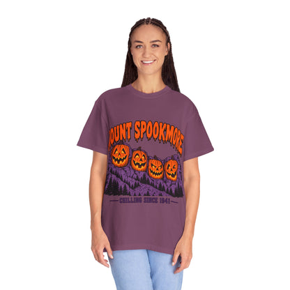 Mount Spookmore Halloween Comfort Colors T-Shirt