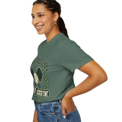 Pickleball Club Court Time Over Screen Time Comfort Colors Tee