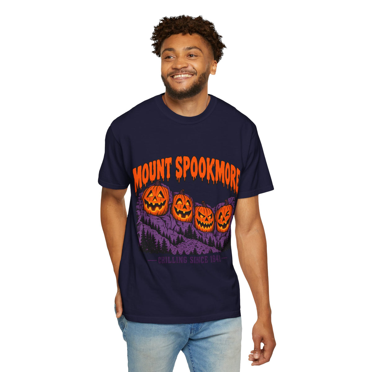 Mount Spookmore Halloween Comfort Colors T-Shirt
