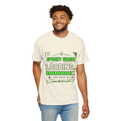 Spooky Season Loading Gamer Halloween Comfort Colors Tee