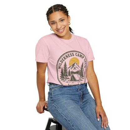 Wilderness Camp Crew Savannah GA Comfort Colors Tee
