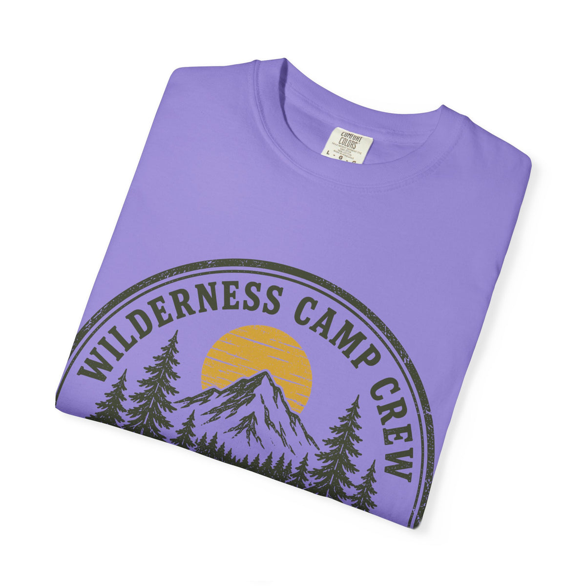 Wilderness Camp Crew Savannah GA Comfort Colors Tee