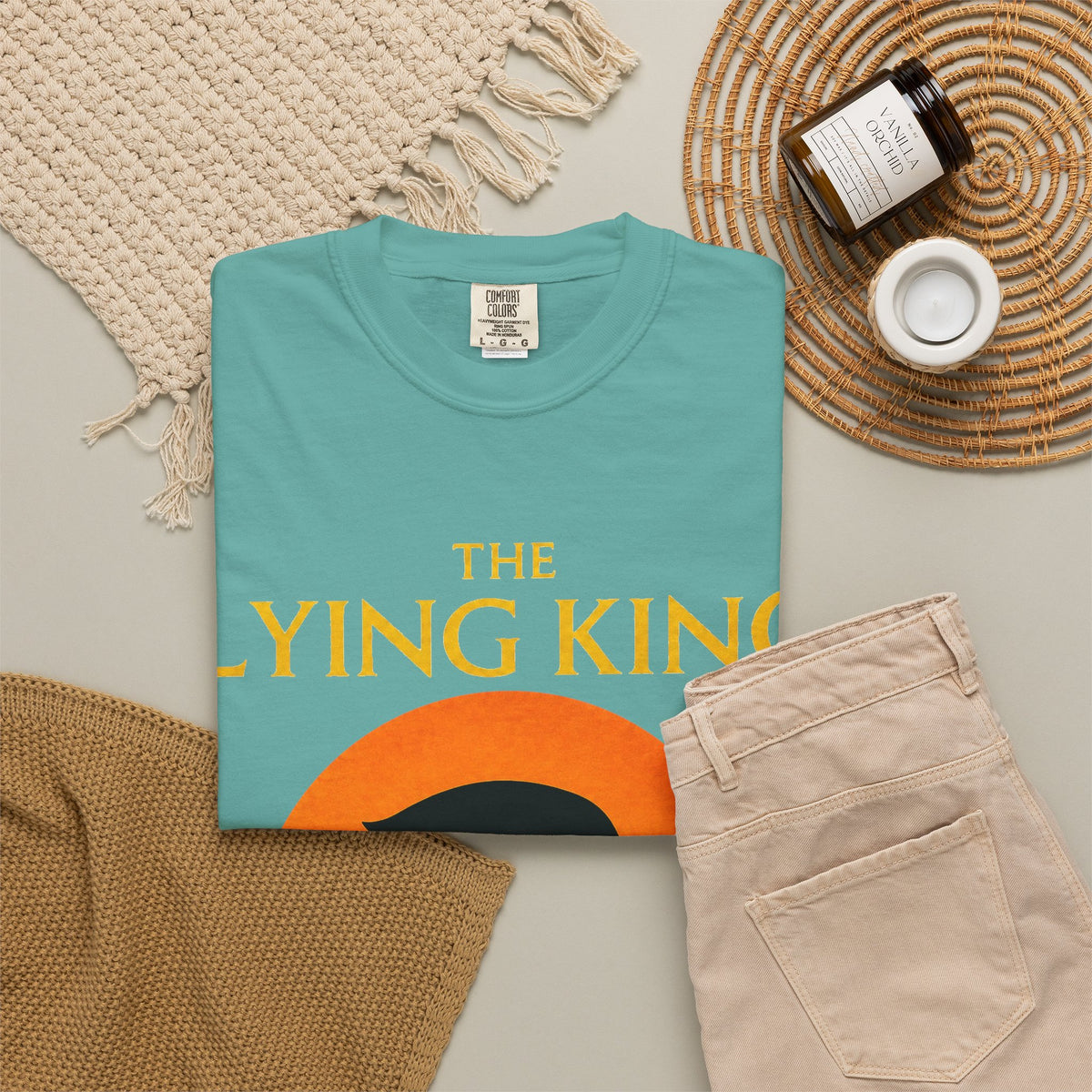 The Lying King Political Satire Comfort Colors T-Shirt