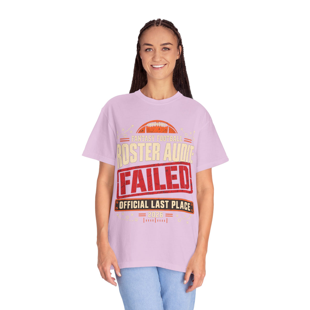 Fantasy Football Roster Audit Failed 2026 Comfort Colors Tee
