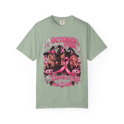 In October We Wear Pink My Coven Fights in Pink Tee