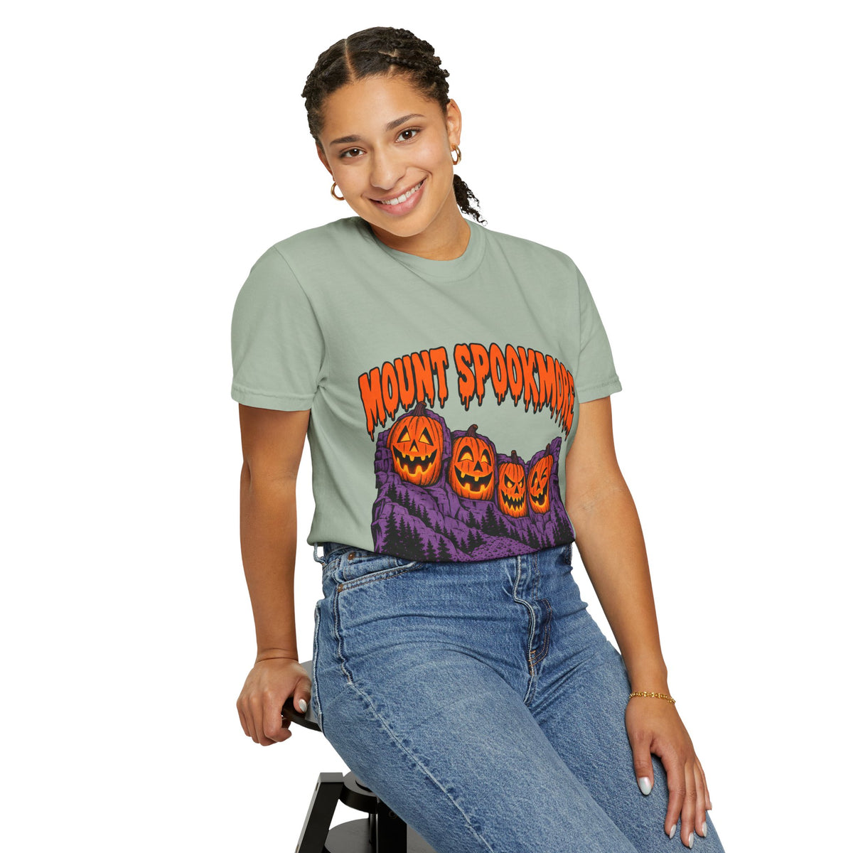 Mount Spookmore Halloween Comfort Colors T-Shirt