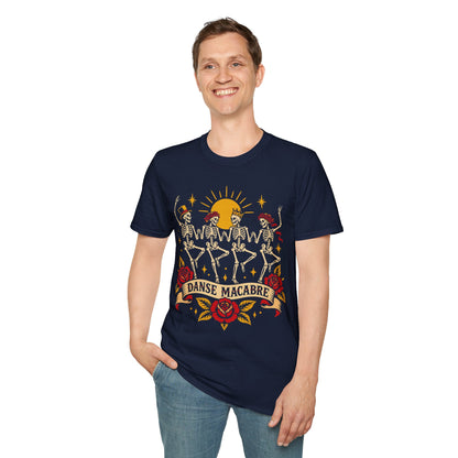 American Traditional Tattoo Skeleton Dance Shirt