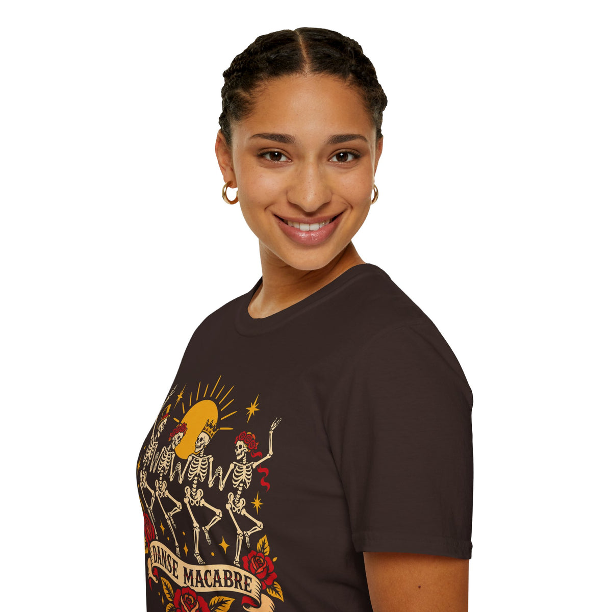 American Traditional Tattoo Skeleton Dance Shirt