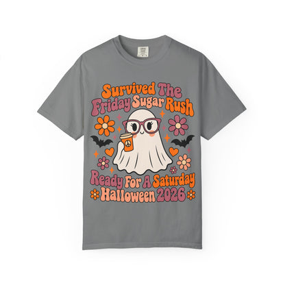 Friday Sugar Rush Halloween 2026 Comfort Colors Tee