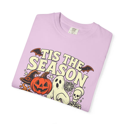 Tis the Season Spooky Halloween Comfort Colors Graphic Tee