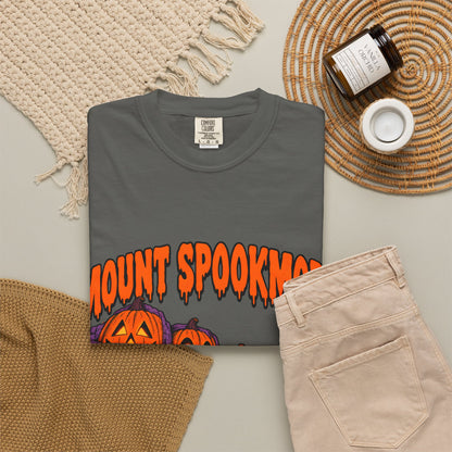 Mount Spookmore Halloween Comfort Colors T-Shirt