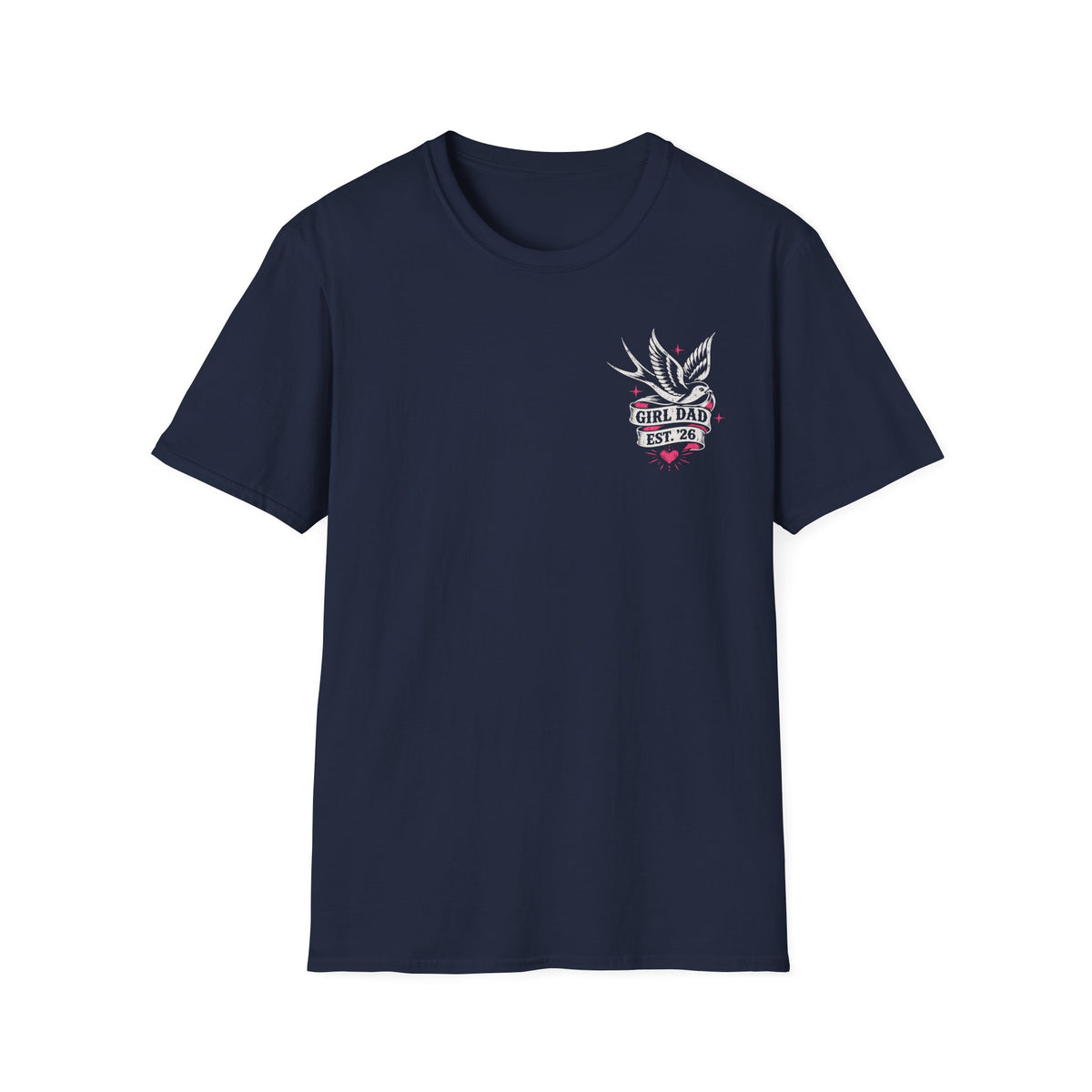 Raising Rebels Girl Dad Biker Graphic Tee