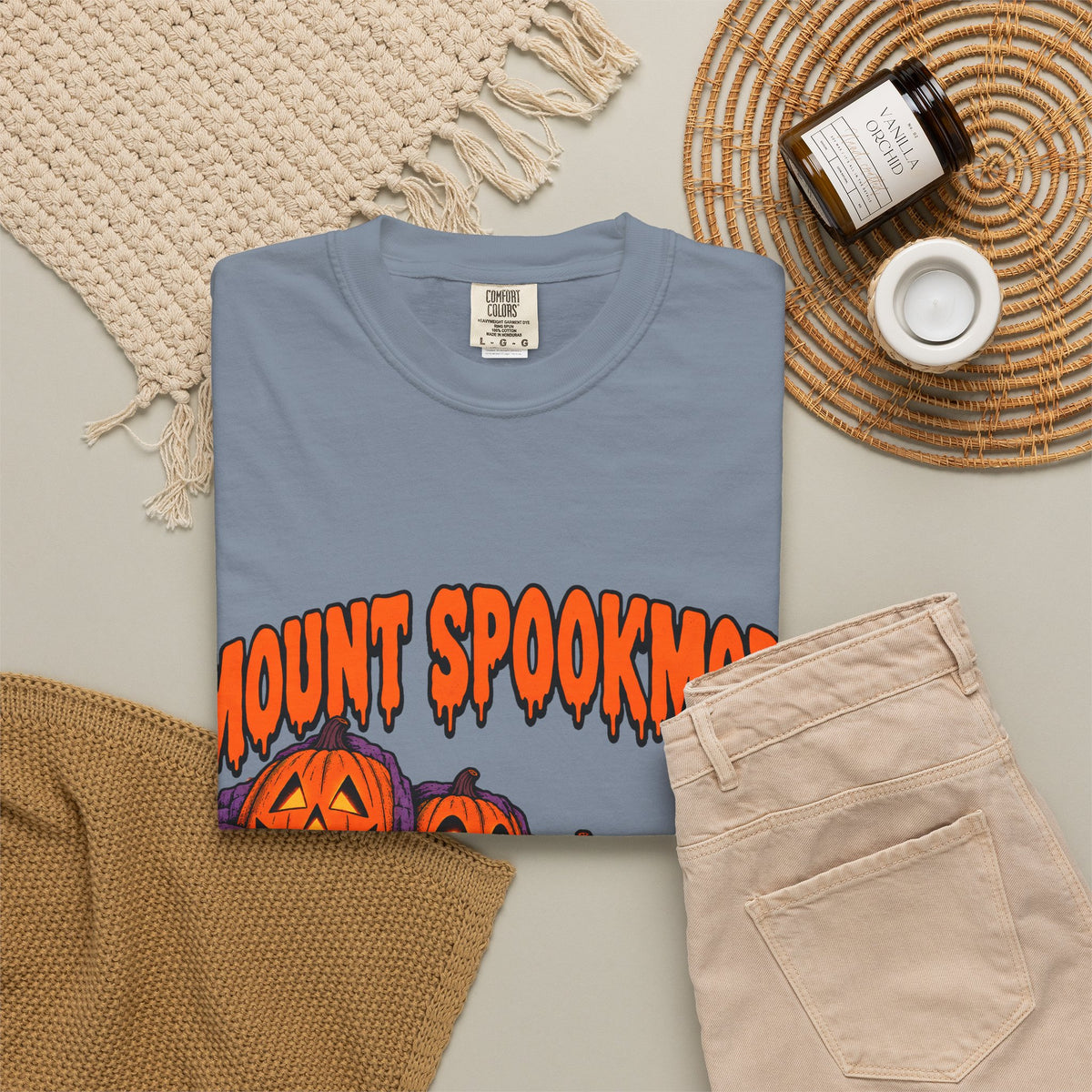 Mount Spookmore Halloween Comfort Colors T-Shirt