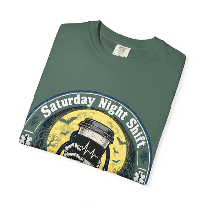 Saturday Night Shift Halloween 2026 Comfort Colors Tee