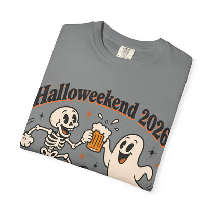 Halloweekend 2026 Boos & Booze Comfort Colors Tee