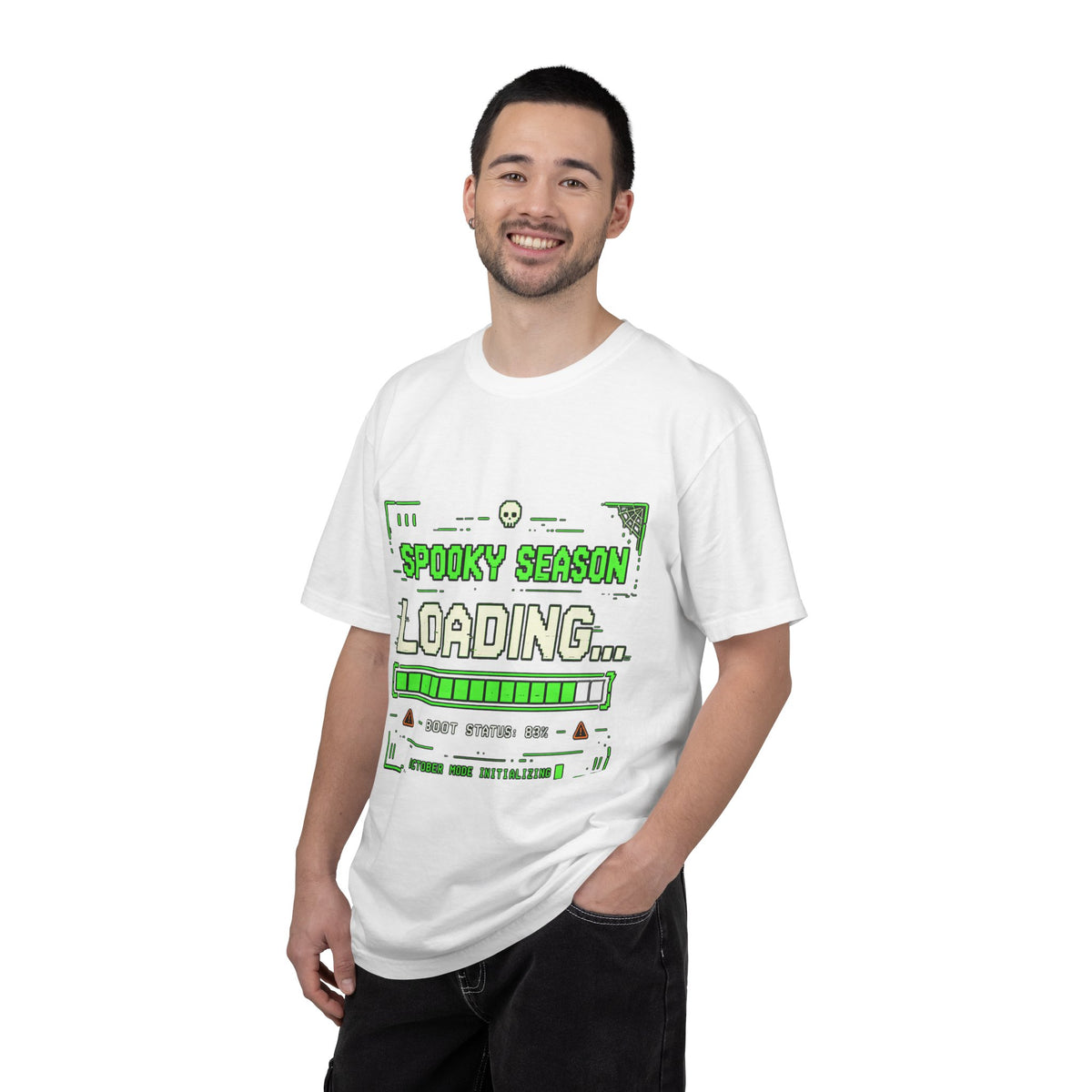 Spooky Season Loading Gamer Halloween Comfort Colors Tee