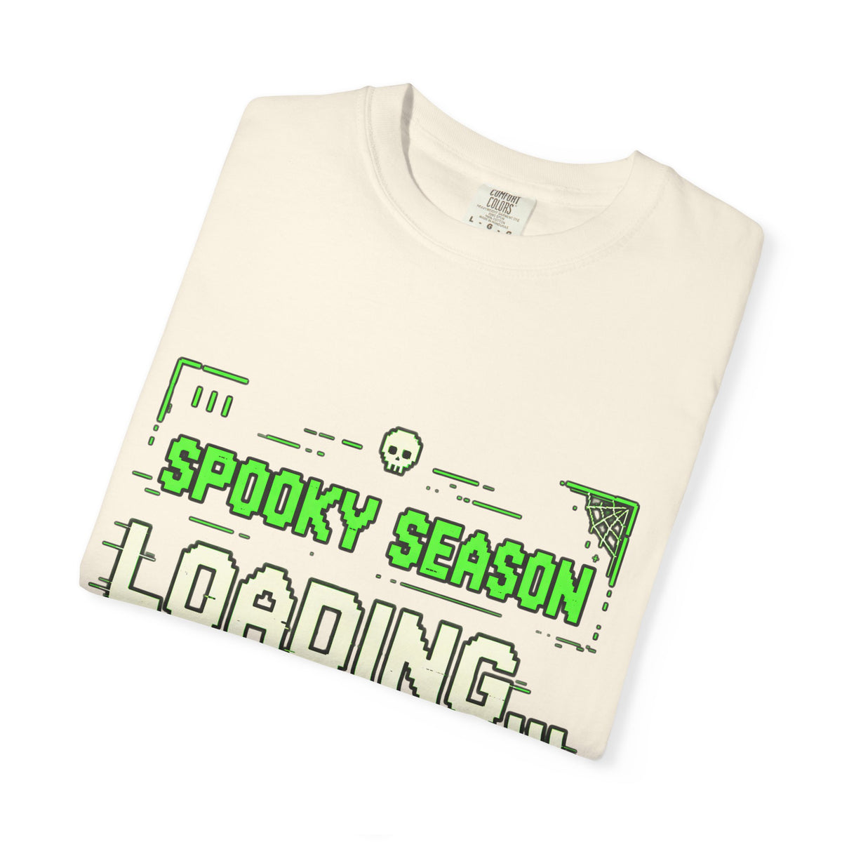 Spooky Season Loading Gamer Halloween Comfort Colors Tee