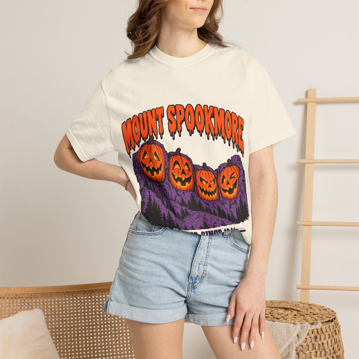 Mount Spookmore Halloween Comfort Colors T-Shirt