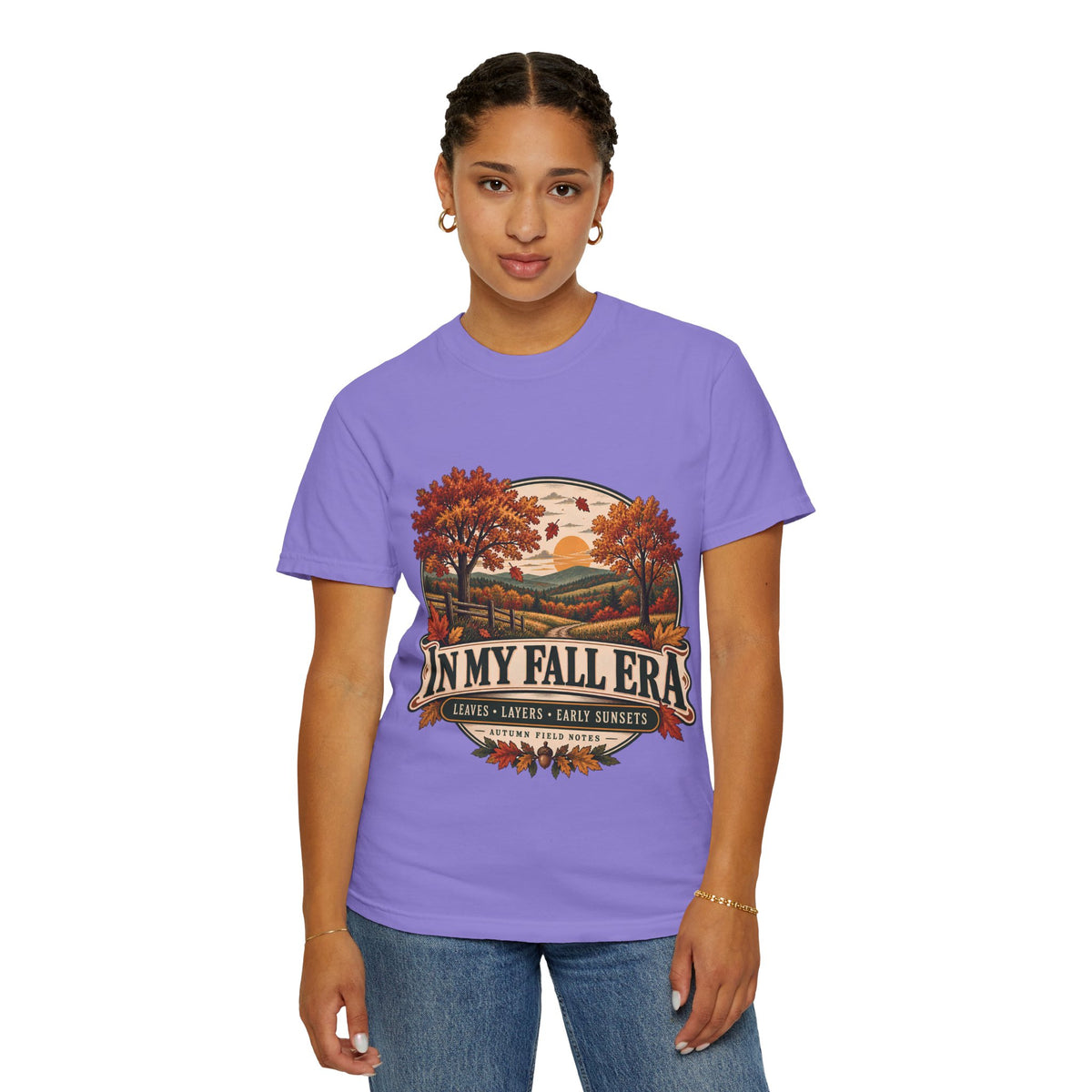 In My Fall Era Autumn Comfort Colors Graphic T-Shirt