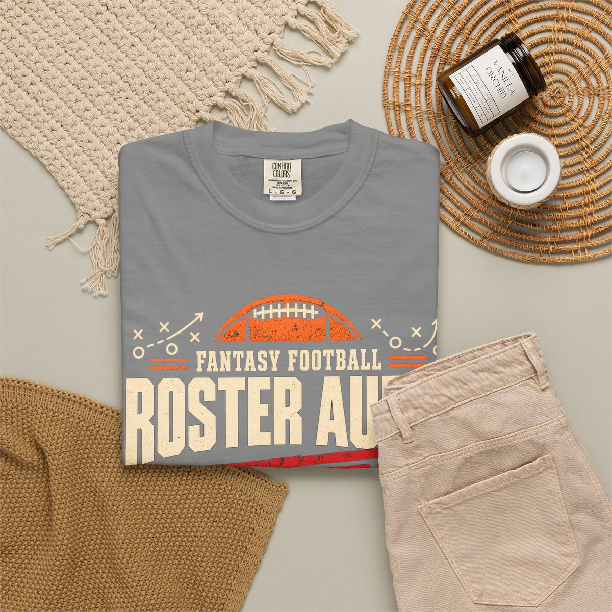 Fantasy Football Roster Audit Failed 2026 Comfort Colors Tee