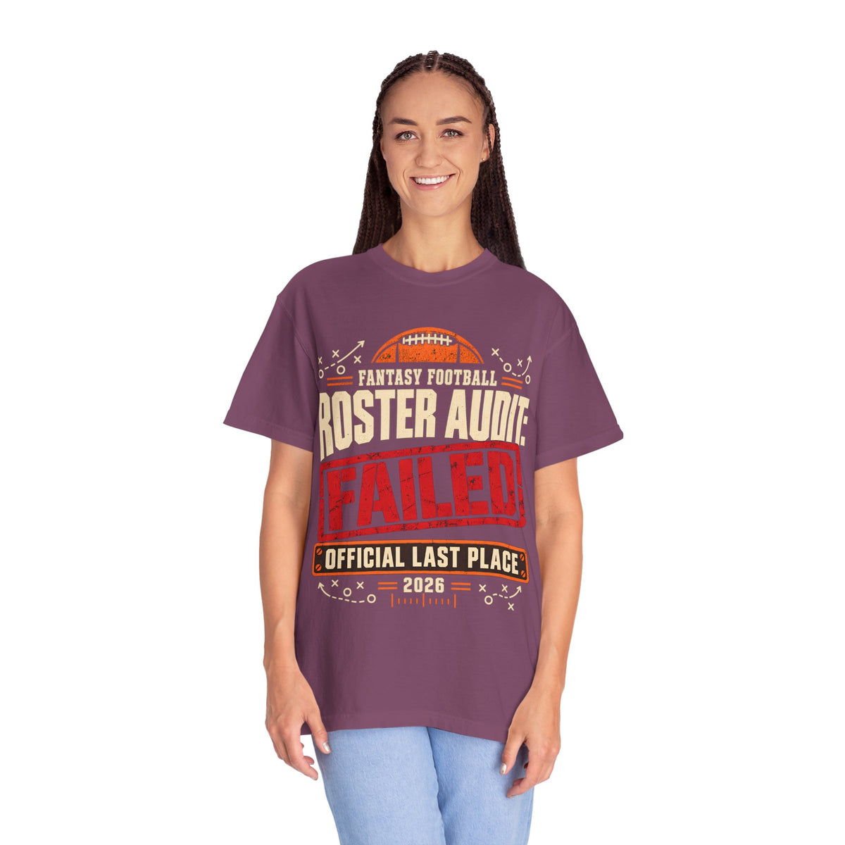 Fantasy Football Roster Audit Failed 2026 Comfort Colors Tee