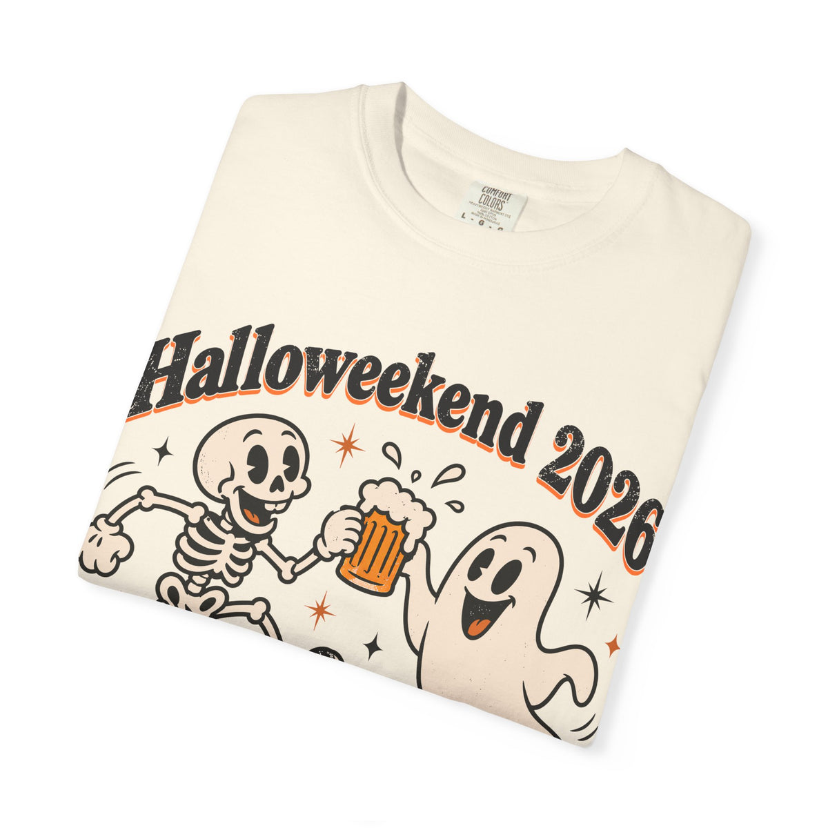 Halloweekend 2026 Boos & Booze Comfort Colors Tee