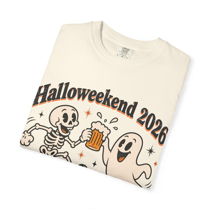 Halloweekend 2026 Boos & Booze Comfort Colors Tee