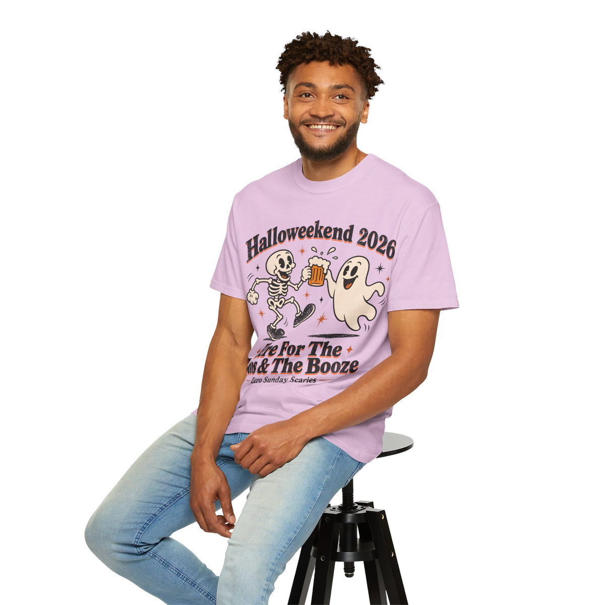 Halloweekend 2026 Boos & Booze Comfort Colors Tee
