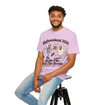 Halloweekend 2026 Boos & Booze Comfort Colors Tee