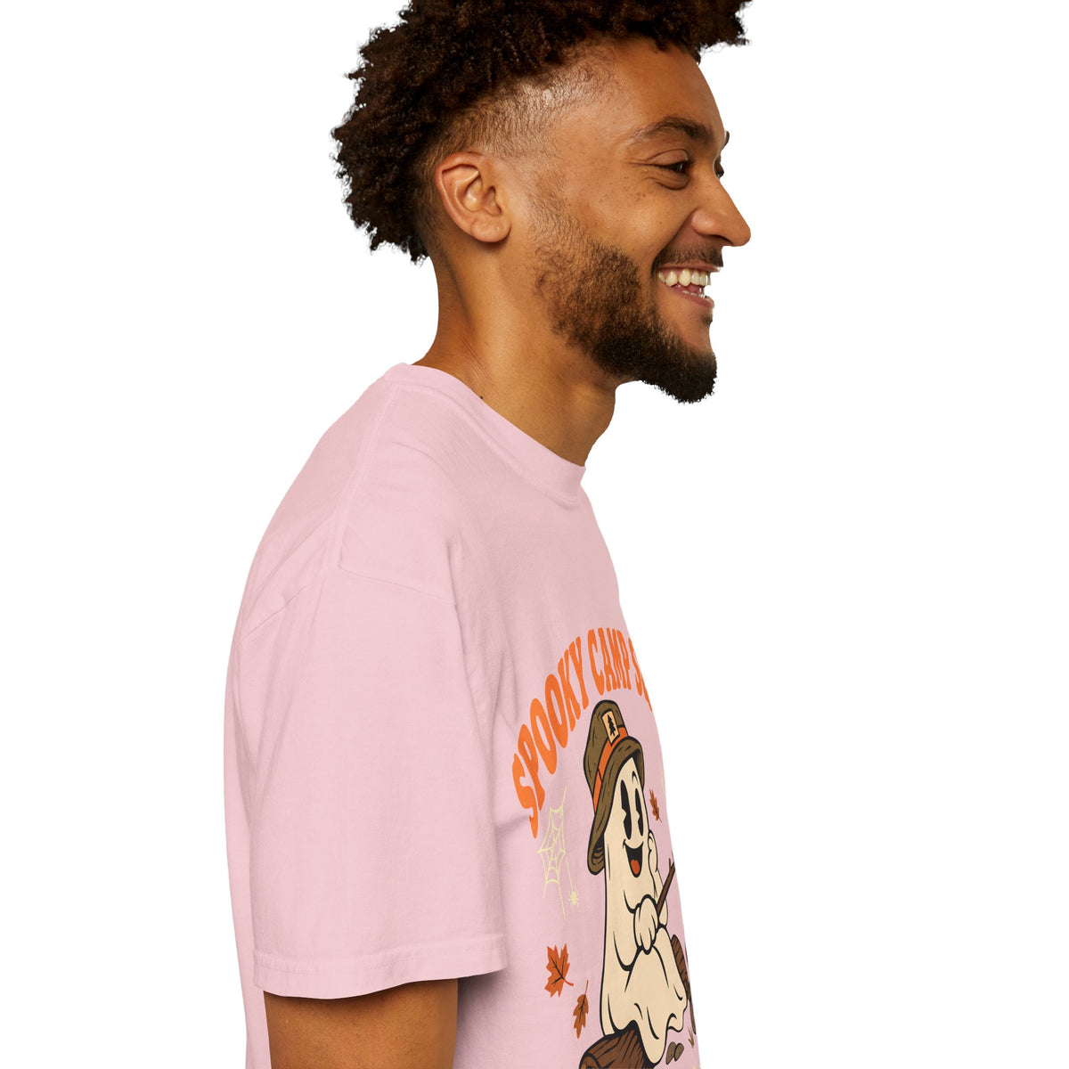 Spooky Camp Squad Campfires & Cobwebs Comfort Colors Tee