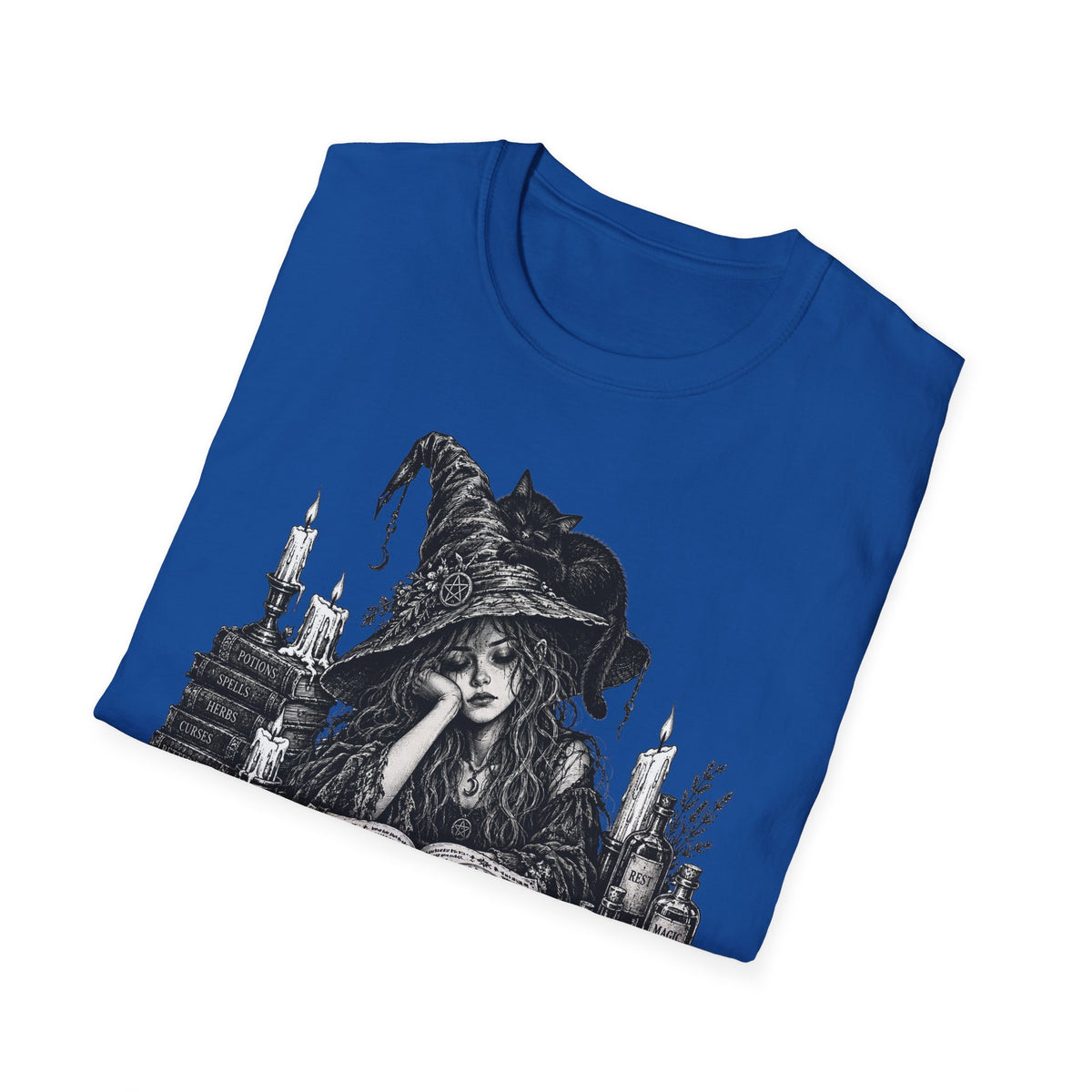 Wicked Wise & Tired Funny Exhausted Witch Mom T-Shirt