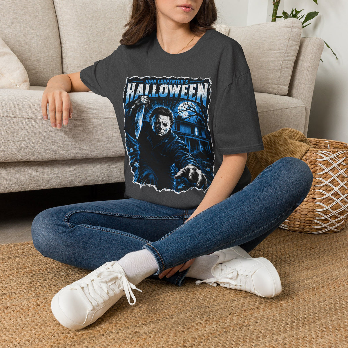 John Carpenter's Halloween Comic Book Style Shirt
