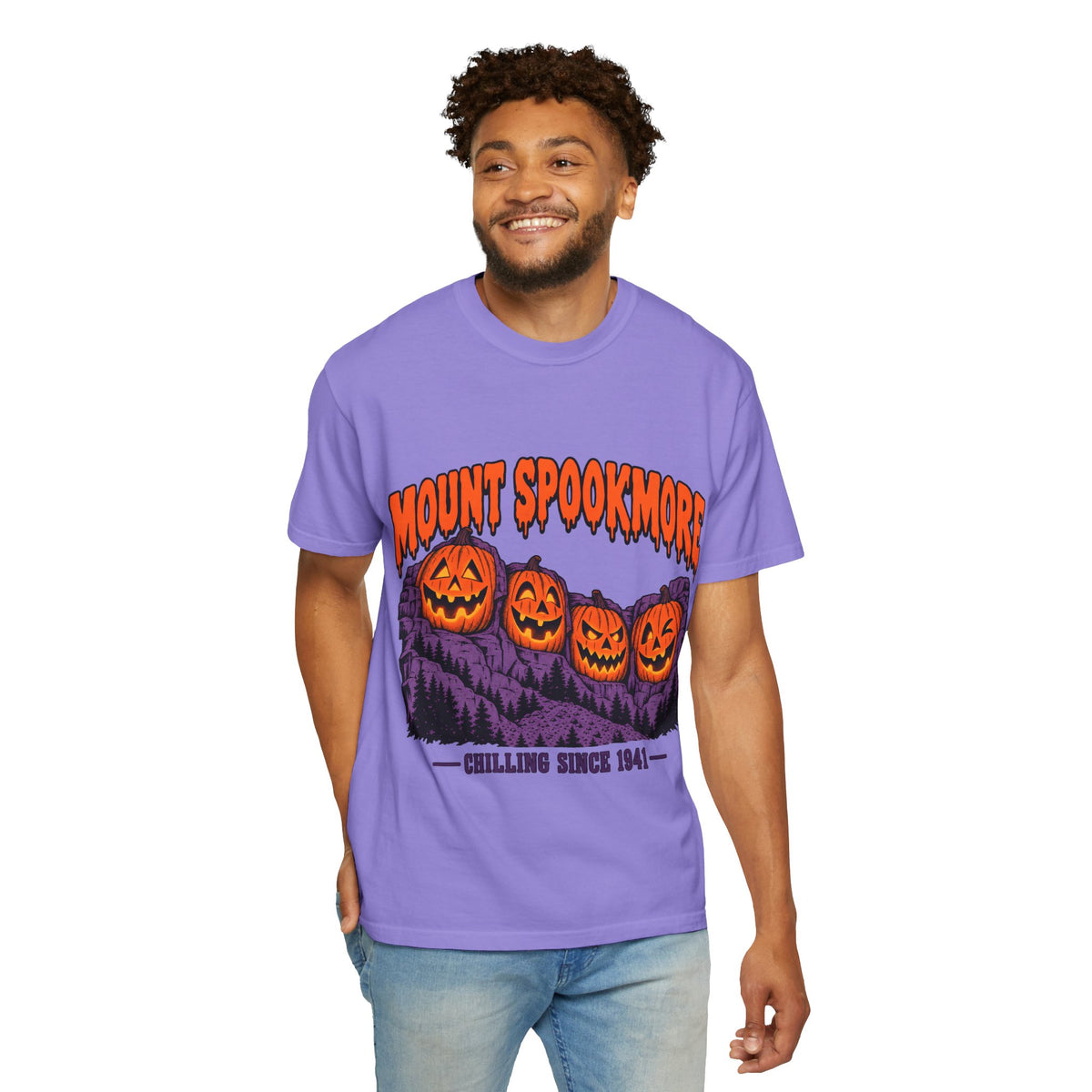 Mount Spookmore Halloween Comfort Colors T-Shirt
