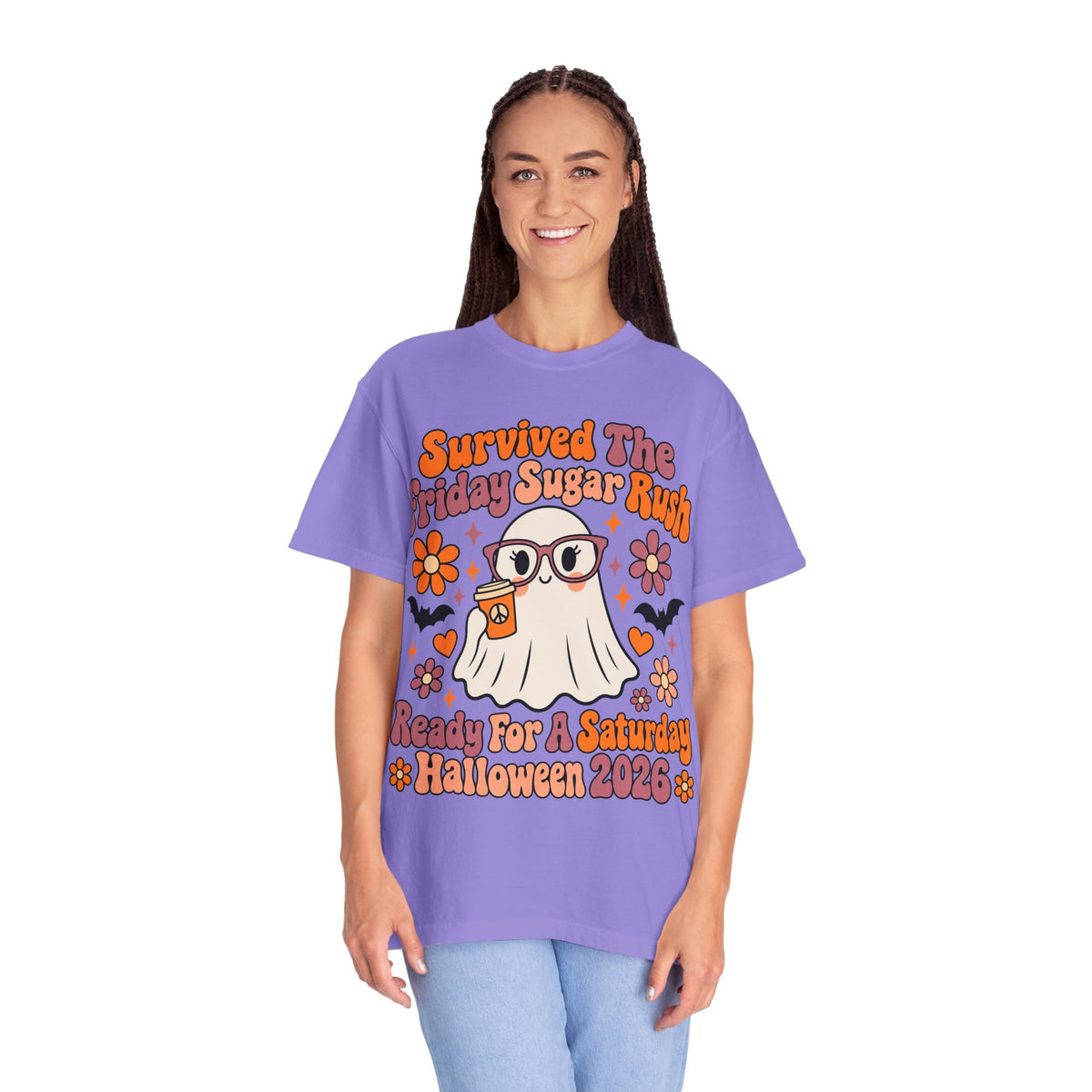 Friday Sugar Rush Halloween 2026 Comfort Colors Tee