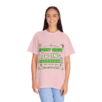 Spooky Season Loading Gamer Halloween Comfort Colors Tee