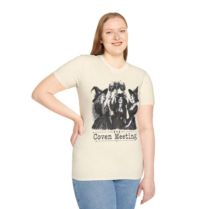 Coven Meeting Witch Wine T-Shirt