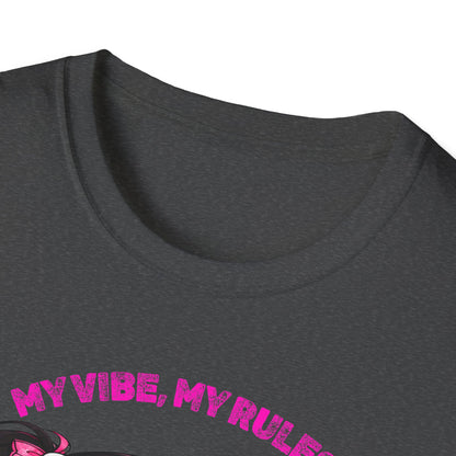 My Vibe, My Rules Anime Chibi Graphic Tee