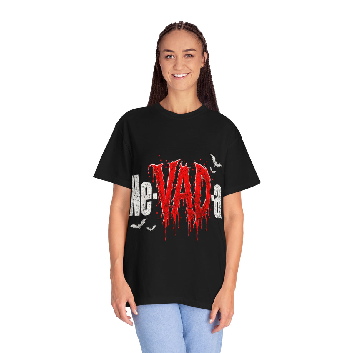 Nevada Horror Drip Halloween Comfort Colors T-Shirt